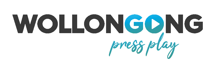 wollongong lets play logo